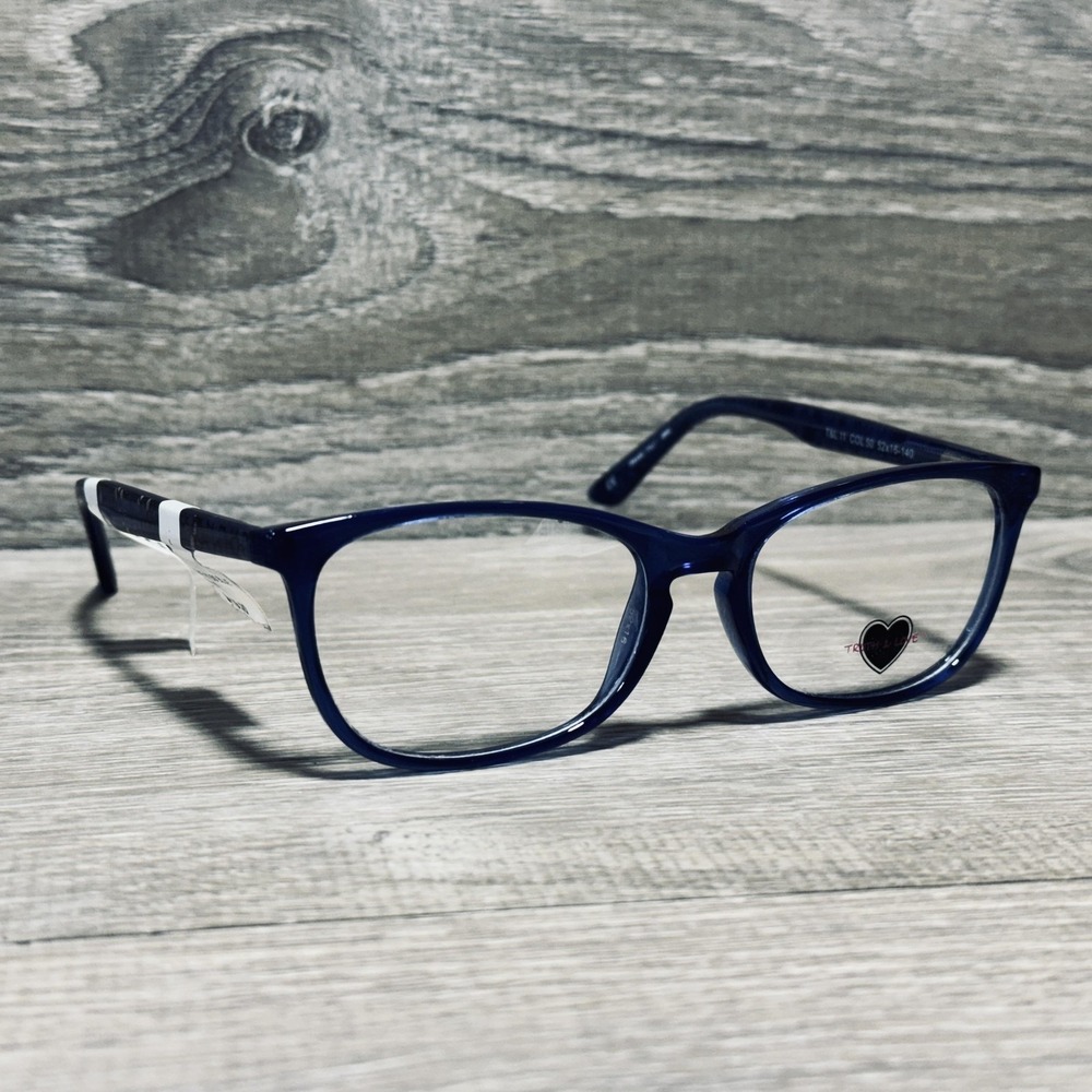 Truth & Love T&L 11 COL 50 Eyeglass Frames Womens 52-16-140 Blue‎ Square